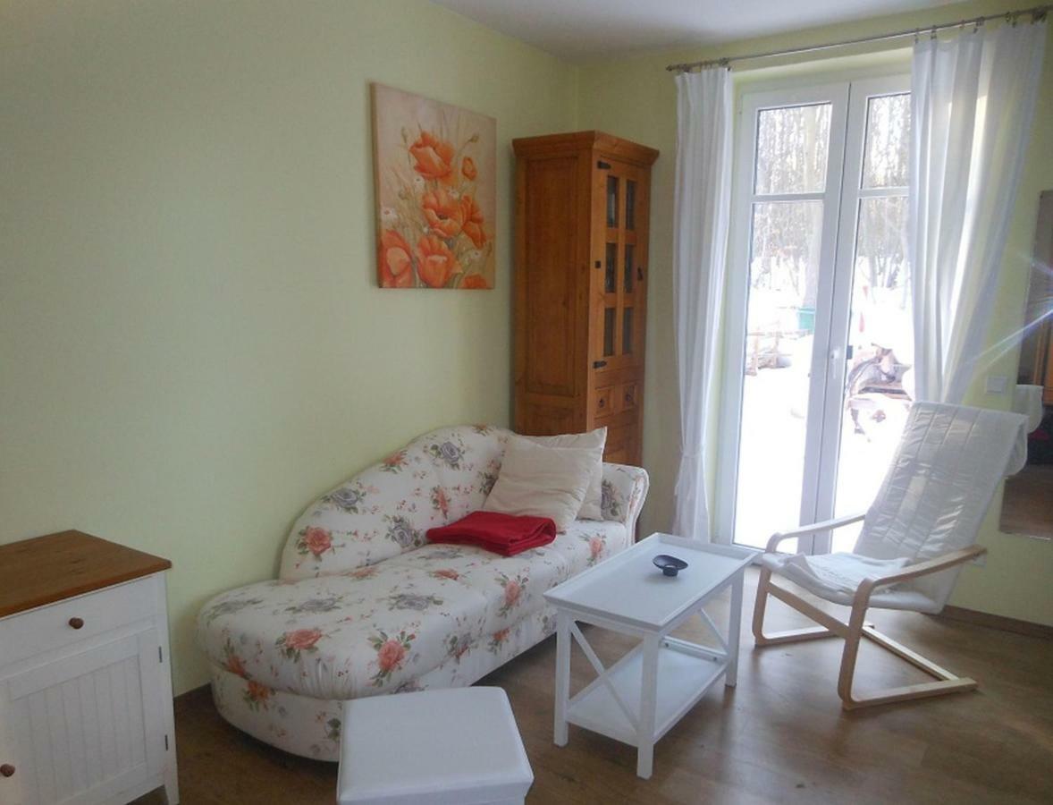 Fewo 1 Waren Mueritz - Haus Buchen Am Tiefwarensee - 1 Zi מראה חיצוני תמונה